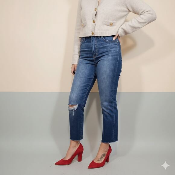 Madewell The Perfect Vintage Crop Jean - Picture 4 of 11